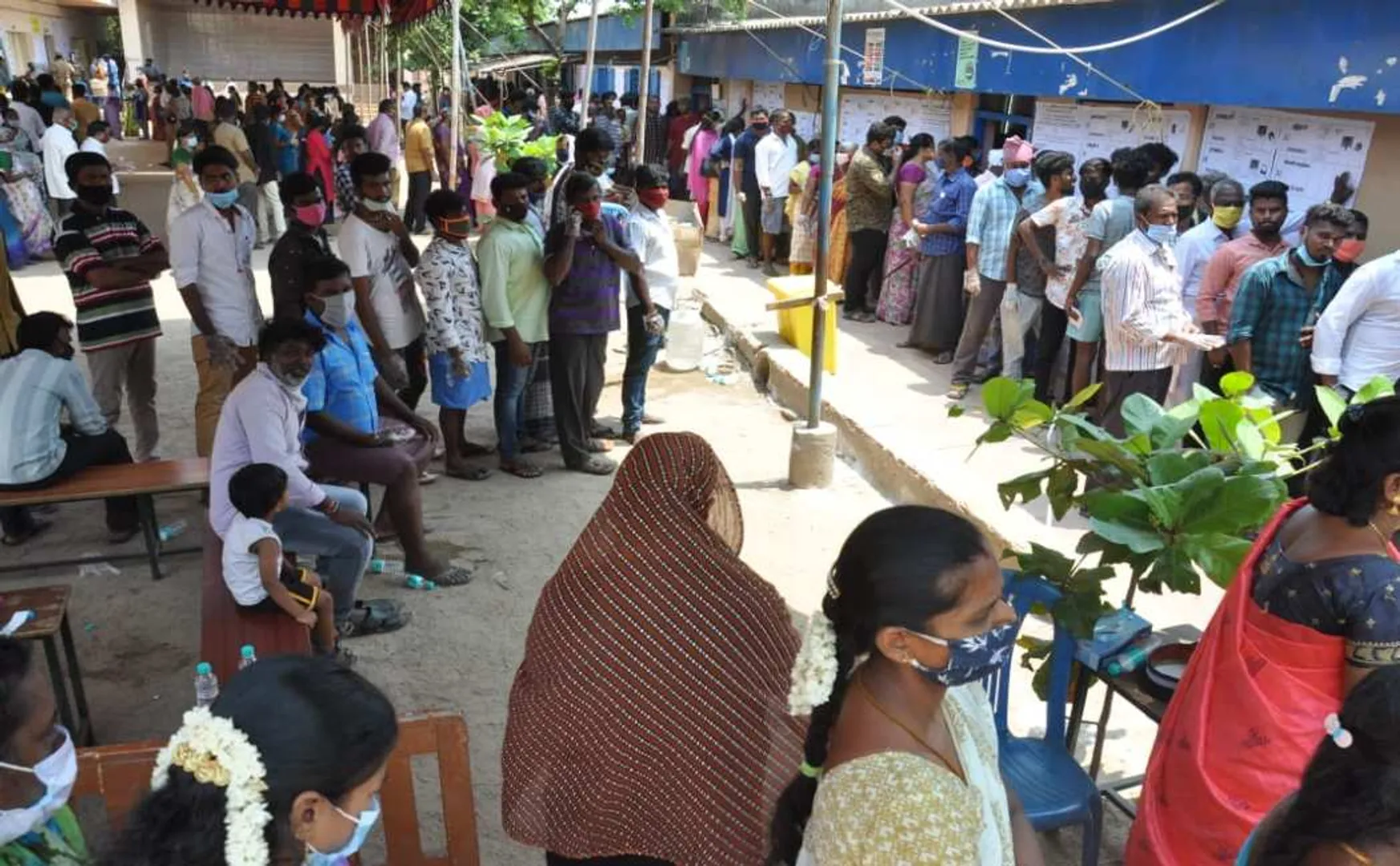 tn assembly election peoples polling booths 